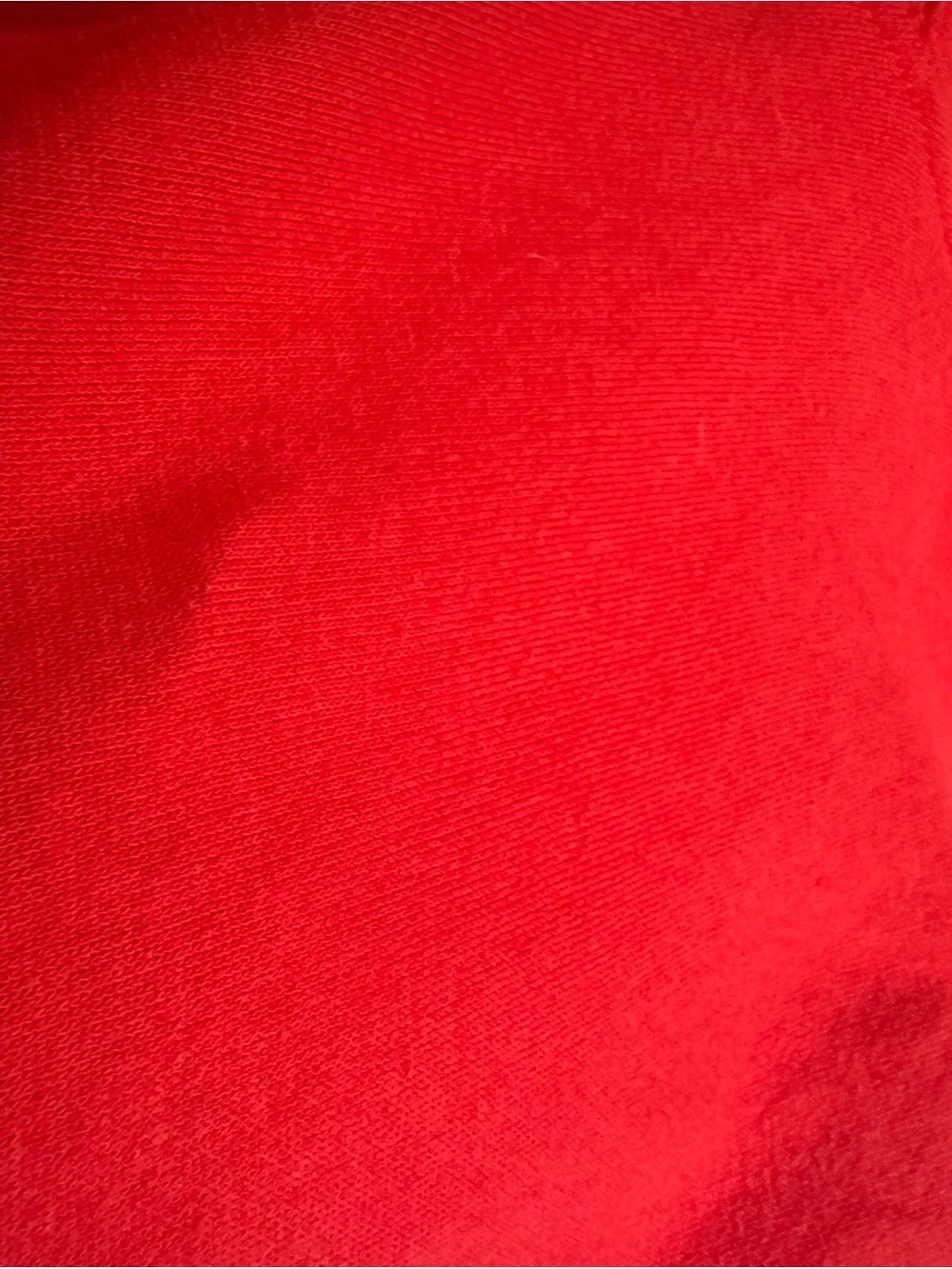 Nike Red Men's Pullover Hoodie with White Swoosh